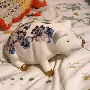 Anthropologie ceramic piggy bank